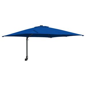 vidaXL Dārza parasols Azurblau 248,5 x 247,5 x 160 cm