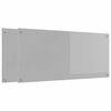vidaXL Virtuves aizsargpanelis 2 pcs Gaiši pelēks 110 x 50 cm