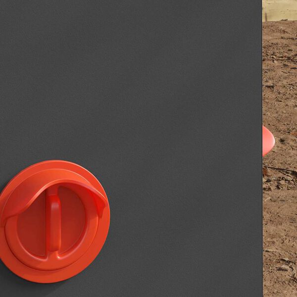 vidaXL Vistas barotava Melna 32,5 x 20,5 x 43 cm