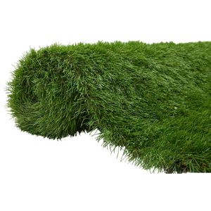 vidaXL Mākslīgā zāle 100 x 200 cm Green PP un PE