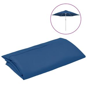 vidaXL saulessarga rezerves audums, debeszils, 300 cm