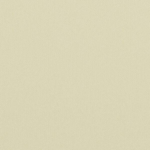 vidaXL balkona aizslietnis, 75x300 cm, krēmkrāsas oksforda audums