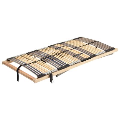 vidaXL elektriskas gultas redeles, 42 līstītes, 7 zonas, 70x200 cm