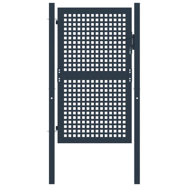 vidaXL žoga vārti, antracīta krāsā, 102x125 cm, tērauds