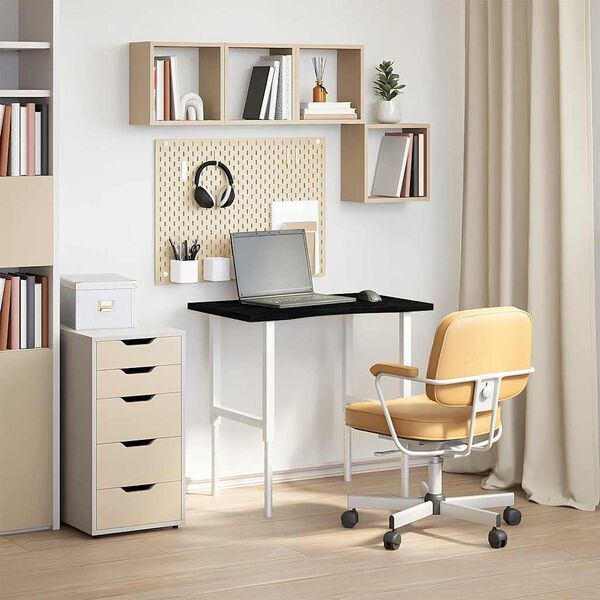 vidaXL galda virsma, gai&scaron;i brūna, ozola masīvkoks, taisnstūra