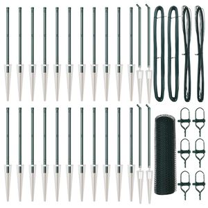 vidaXL Žoga āķis Zaļa