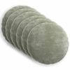 vidaXL Spilvenu pārvalks 6 pcs HEERLEN Zaļa &Oslash; 50 cm &Scaron;enila audums