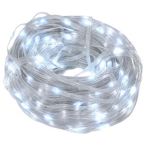 vidaXL Lampiņu aukla 400 LED Auksti balta 40 m