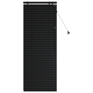 vidaXL Venēcijas žalūzija Melns 60 x 160 cm 35 mm