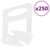 vidaXL flīžu izlīdzinā&scaron;anas klip&scaron;i, 250 gab., 1,5 mm