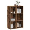 vidaXL grāmatu skapis/bufete Old Wood 66x30x98 cm Engineered Wood