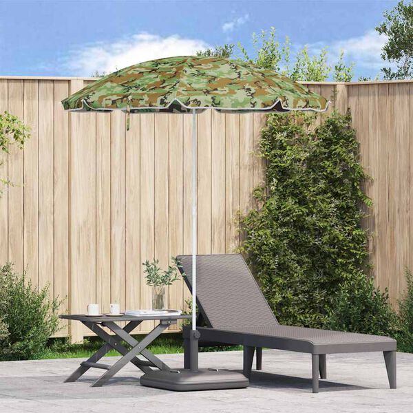 vidaXL Saulessargs Kamuflāžas 161 x 161 x 193 cm Poliesters