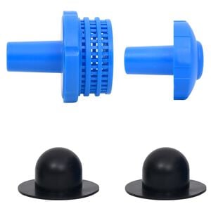 vidaXL virszemes baseina filtru komplekts, 30 mm