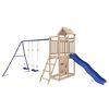 vidaXL āra rotaļu laukums, priedes masīvkoks