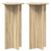 vidaXL Augu statīvs 2 pcs Sonomas ozols 40 x 40 x 80 cm