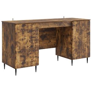 vidaXL Galds Kūpināts ozols 142,5 x 50 x 75 cm Inženierijas koks