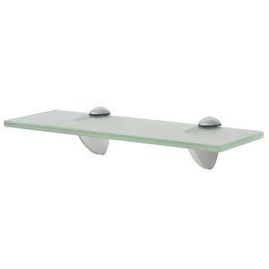 vidaXL sienas plaukts, 30x20 cm, 8 mm, stikls
