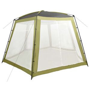 vidaXL baseina nojume, 500x433x250 cm, zaļ&scaron; audums