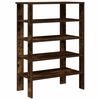 vidaXL apavu plaukts ozolkoka krāsa 61x32x87,5 cm inženierijas koks