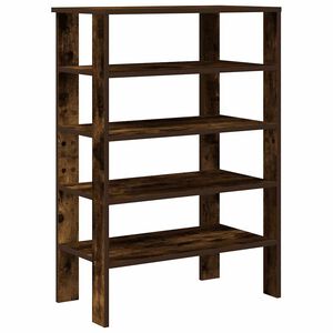 vidaXL apavu plaukts ozolkoka krāsa 61x32x87,5 cm inženierijas koks