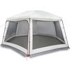 vidaXL baseina telts ar noņemamām mu&scaron;u un sieta sienām 618x532 cm