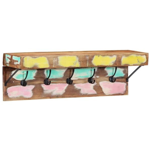 vidaXL Pakaramais Brūna 73 x 19 x 23 cm Pārstrādāts masīvkoks