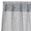 vidaXL Voile aizkaris 2 pcs Tum&scaron;i pelēks 175 x 140 cm Poliesters