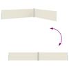 vidaXL izvelkama sānu markīze, krēmkrāsas, 170x1200 cm