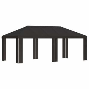 vidaXL Apsedze gaida 6 x 3 m Antracīta Poliesters 190
