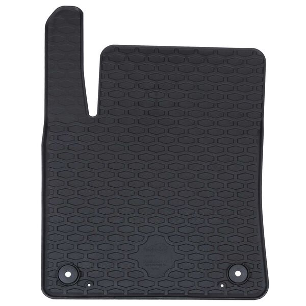 vidaXL Auto paklājs 4 pcs Melns piemērots CITROEN C3 AIRCROSS 2017-