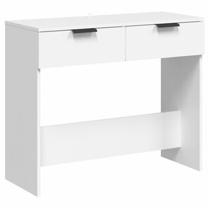 vidaXL konsoles galdiņ&scaron;, balts, 90x36x75 cm, inženierijas koks