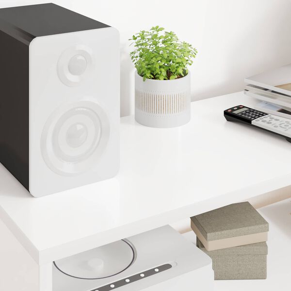 vidaXL Televizora skapī&scaron;a Balts 100 x 30 x 40 cm Inženierijas koks