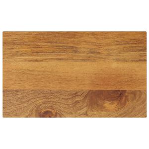 vidaXL galda virsma, 40x20x3,8 cm, taisnstūrveida, masīvkoks, mango krāsa