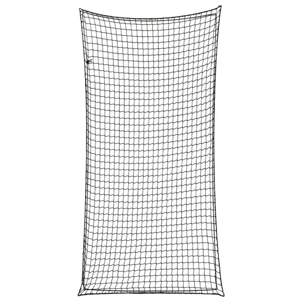 vidaXL piekabes tīkls ar elastīgu auklu, melns, 7x3,5 m, polipropilēns