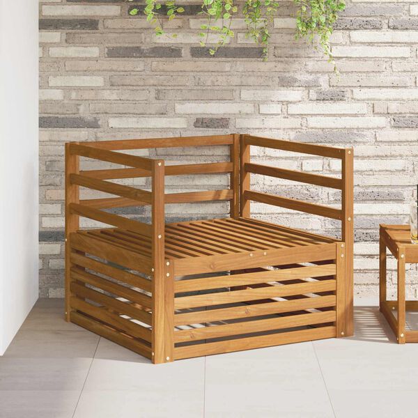 vidaXL 2 Gabals Dīvāns ar rokām Dabiska