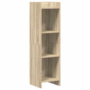 vidaXL Grāmatu skapis Sonomas ozols 30 x 30 x 111 cm Inženierijas koks