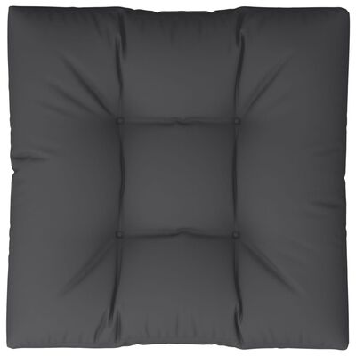 vidaXL dīvāna spilvens, 80x80x12 cm, audums, melns