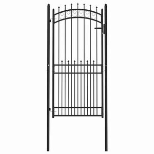 vidaXL Žoga vārti ar naglām EMMEN 104 x 147 cm Pulverkrāsots tērauds