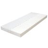 vidaXL matracis ar 7 zonām, 100x200 cm, PU putas, 10 cm, H2, H3