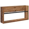 vidaXL Žurnālu statīvs Vecs koks 60 x 12 x 30 cm Inženierijas koks