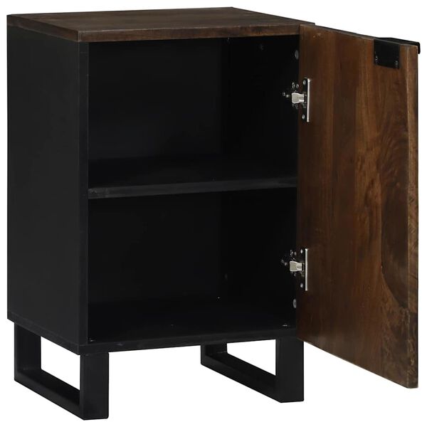 vidaXL Vannas istabas izlietnes skapītis ar plauktu Valriekstu koks