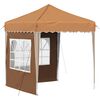 vidaXL Pop-up svinību teltis 195 x 195 x 245 cm Bē&scaron;a Oksforda audums