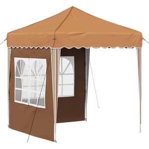 vidaXL Pop-up svinību teltis 195 x 195 x 245 cm Bē&scaron;a Oksforda audums