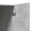 vidaXL veļasmašīnas skapītis, 70,5x71,5x91,5 cm, betona pelēks