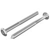 vidaXL Mēbeļu skrūves 2 gab. Sudraba M6 x 70 mm Tērauds