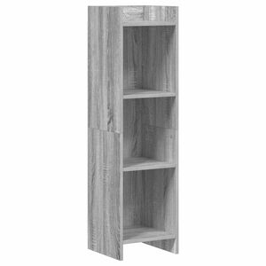 vidaXL Grāmatu skapis Pelēks Sonoma 30 x 30 x 111 cm Inženierijas koks