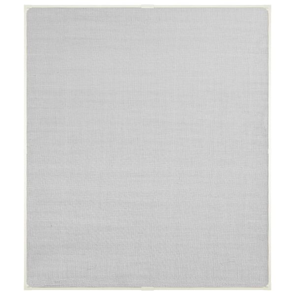 vidaXL magnētisks kukaiņu siets logam, 130x150 cm, balts, stiklšķiedra