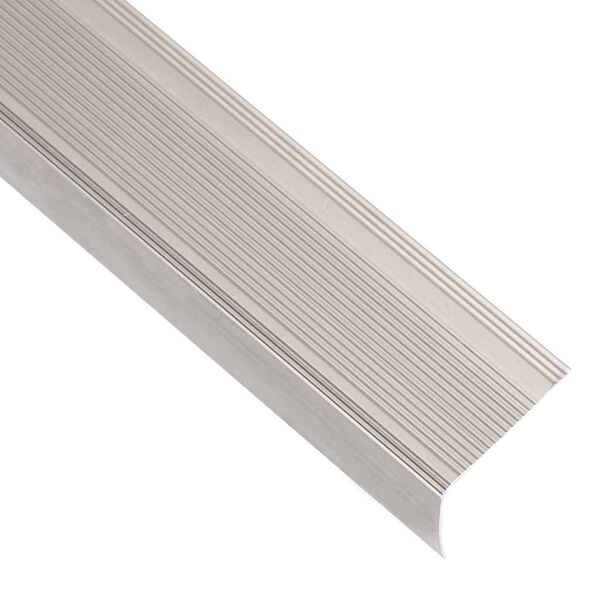 vidaXL kāpņu profili, 5 gab., L forma, 100 cm, alumīnijs