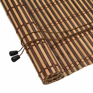 vidaXL Rullo žalūzija Brūna 60 x 220 cm Bambuss