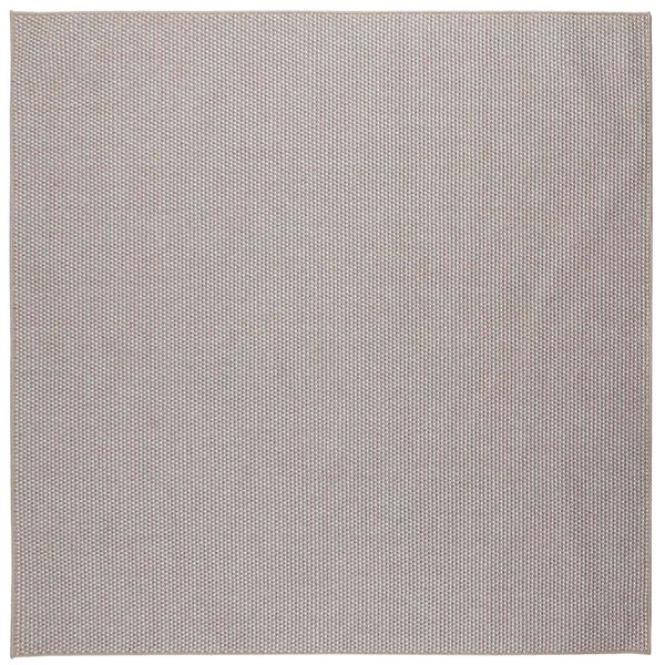 vidaXL Teritorijas paklāji LUGO Krēms un taupe 120 x 120 cm Poliesters